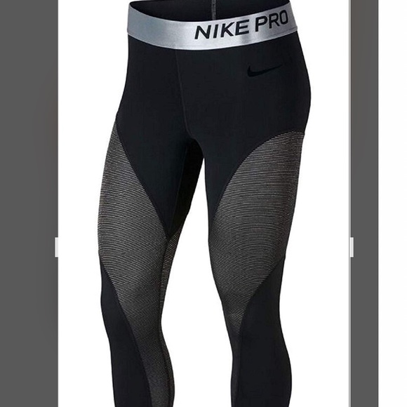 Nike Pro Warm Sparkle 7/8 tights - Picture 3 of 4